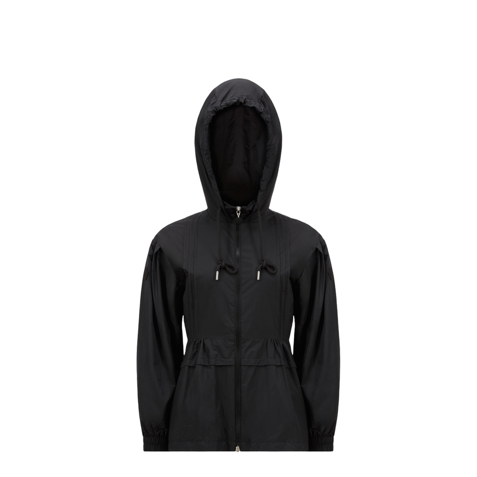 Black Vabre Hooded Parka Jacket - Image 1