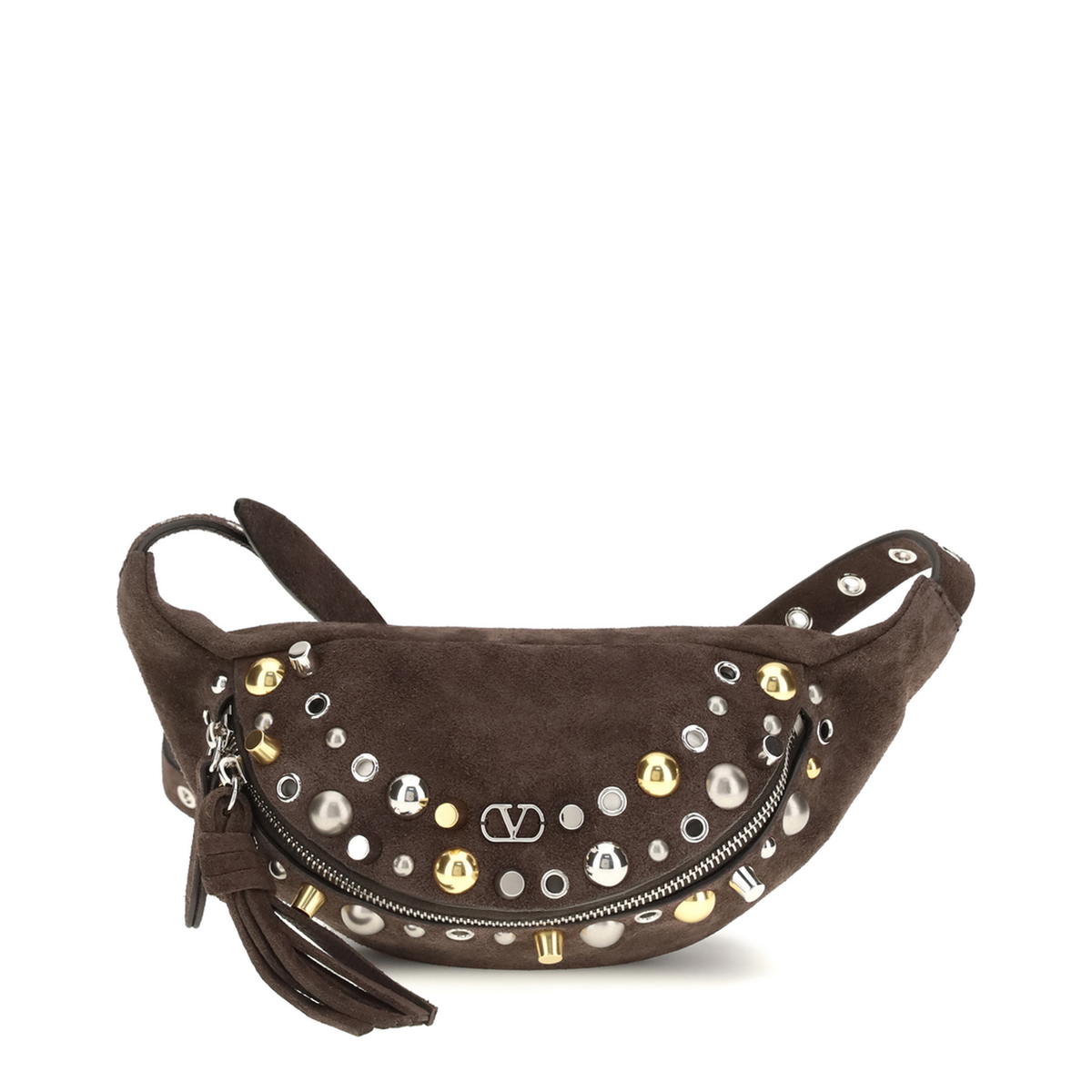 Nellcôte Suede Fanny Pack - Brown - Image 1