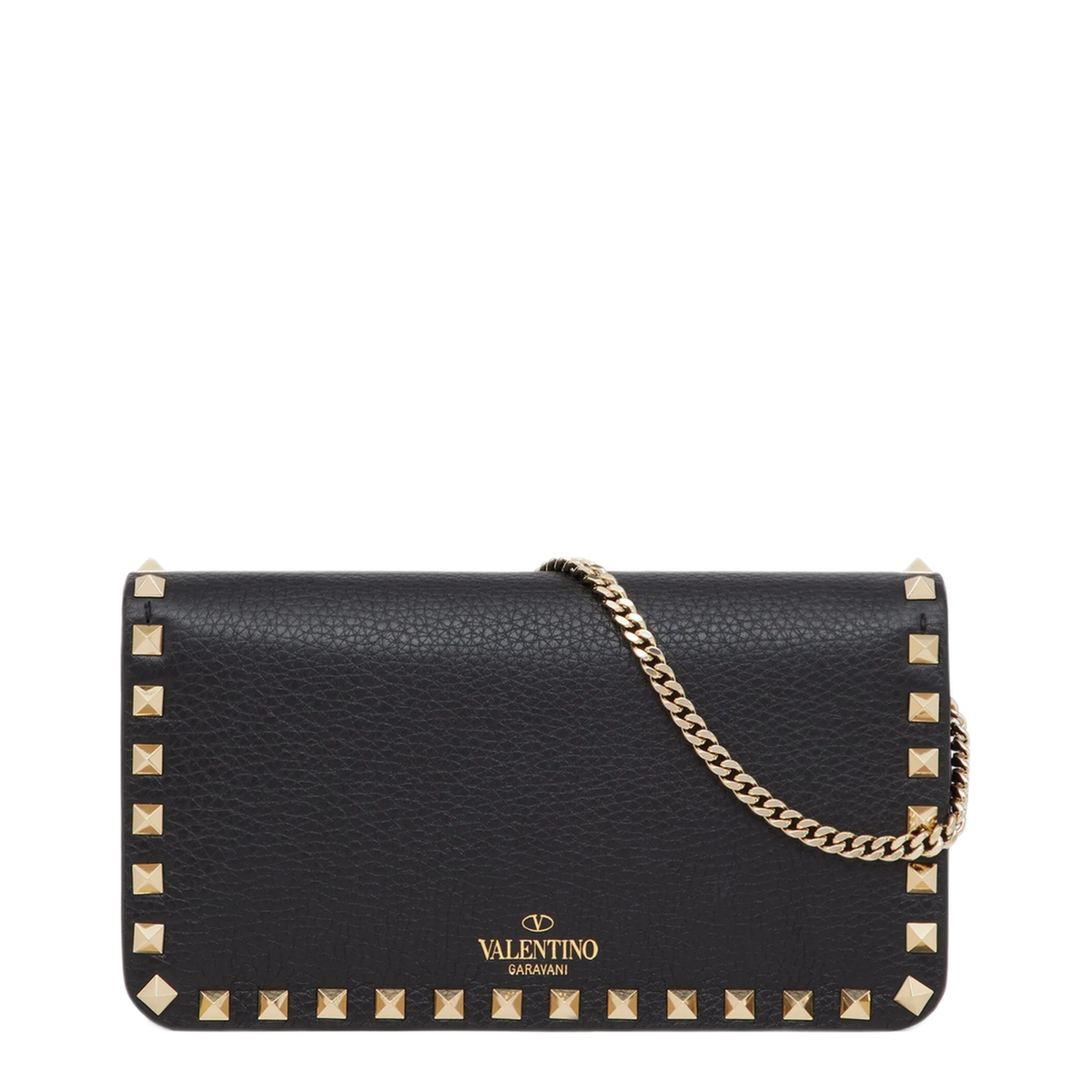 Pouch With Black Rockstud Chain - Image 3