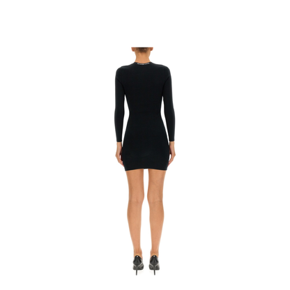 Jacquard Logo Dress - Image 5