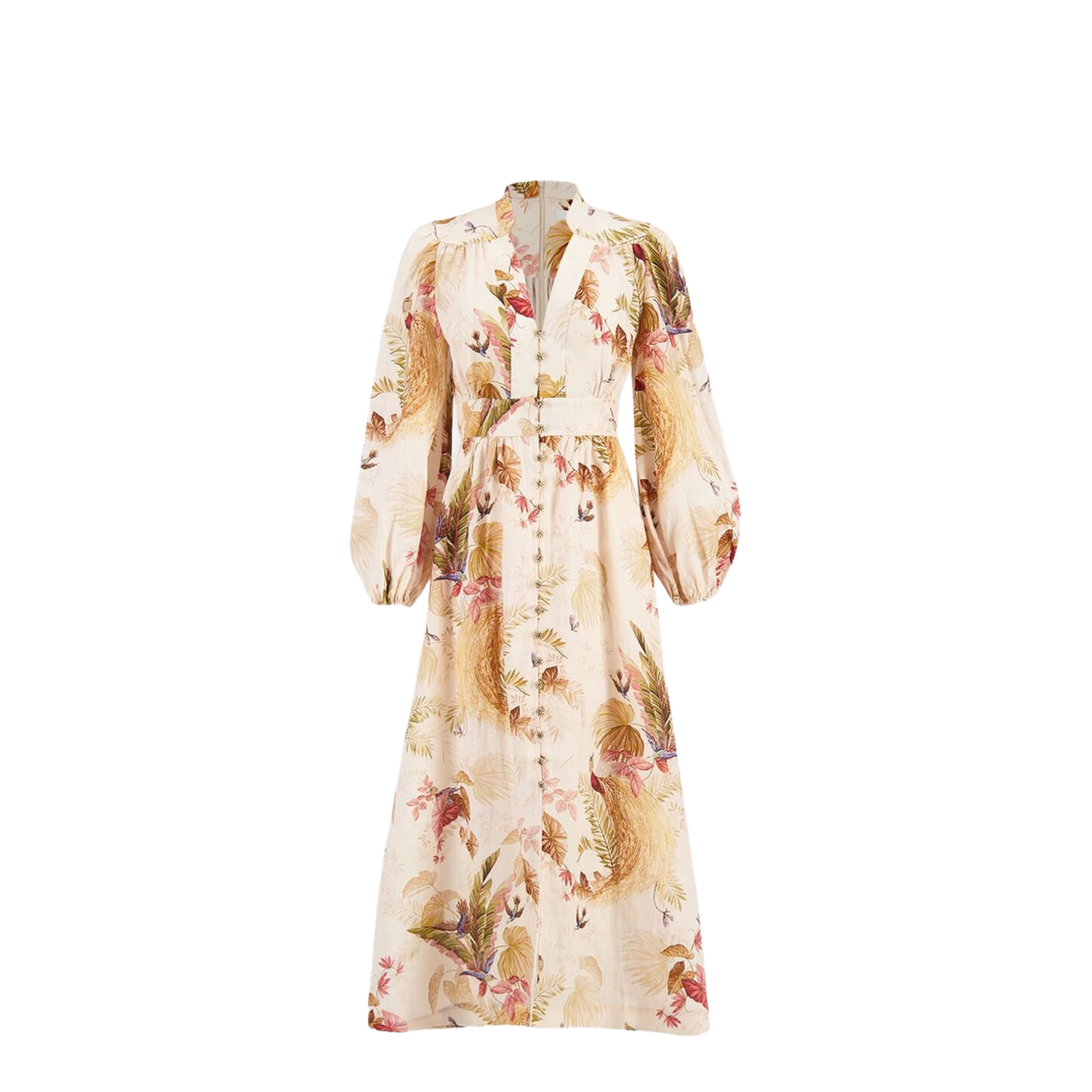 Ascension Linen Long Dress - Image 1