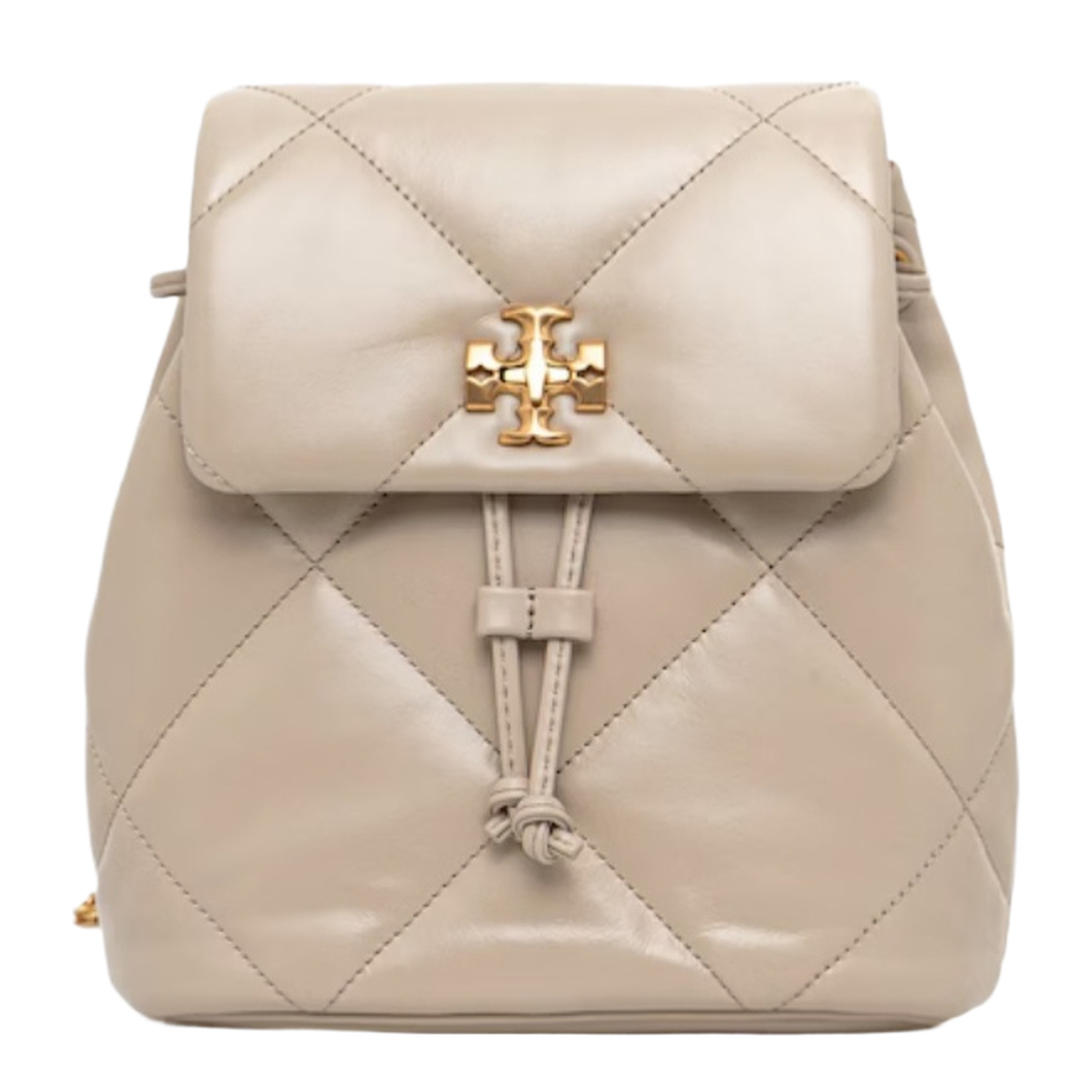 Kira Diamond Small Leather Backpack - Image 1