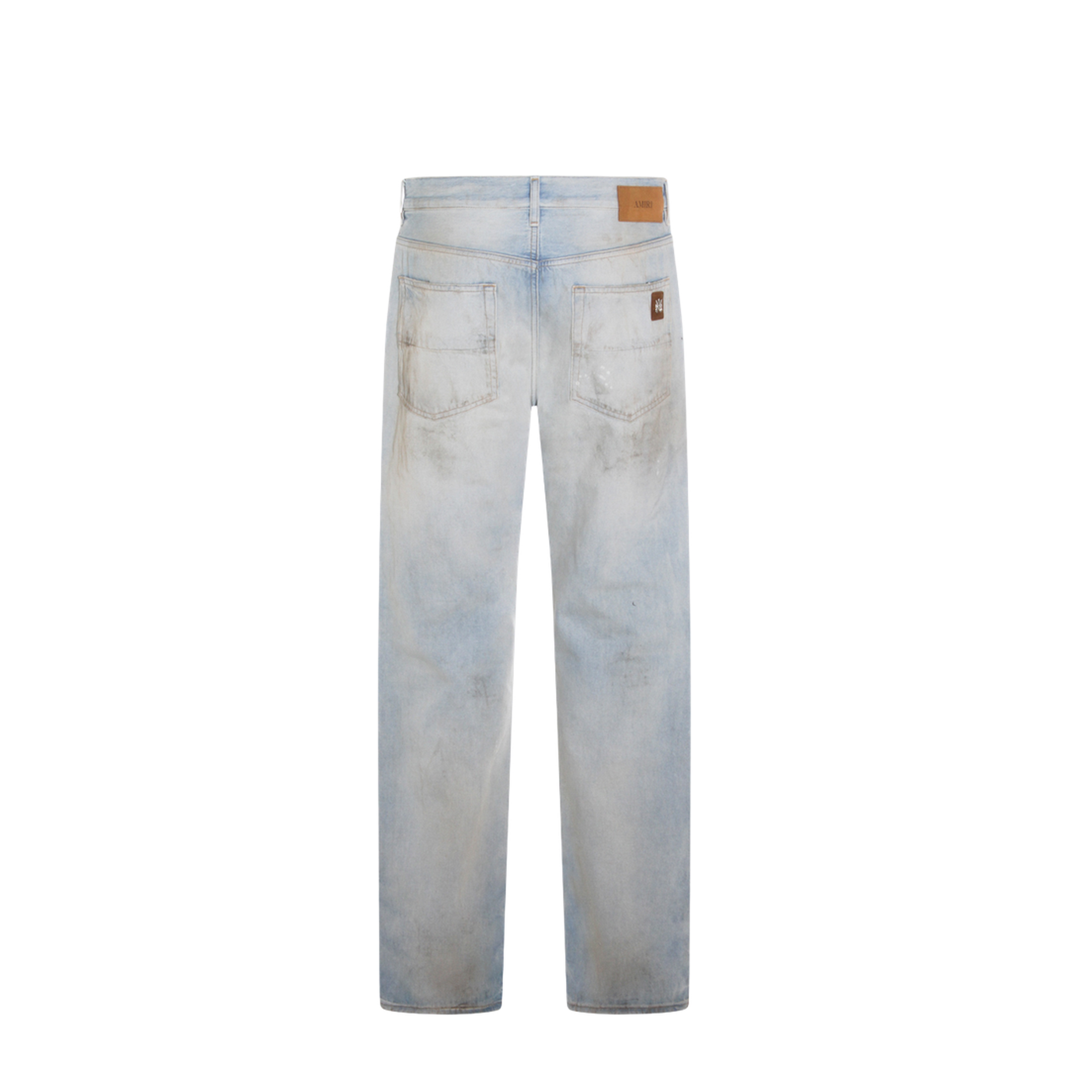 Light Blue Cotton Denim Jeans - Image 4
