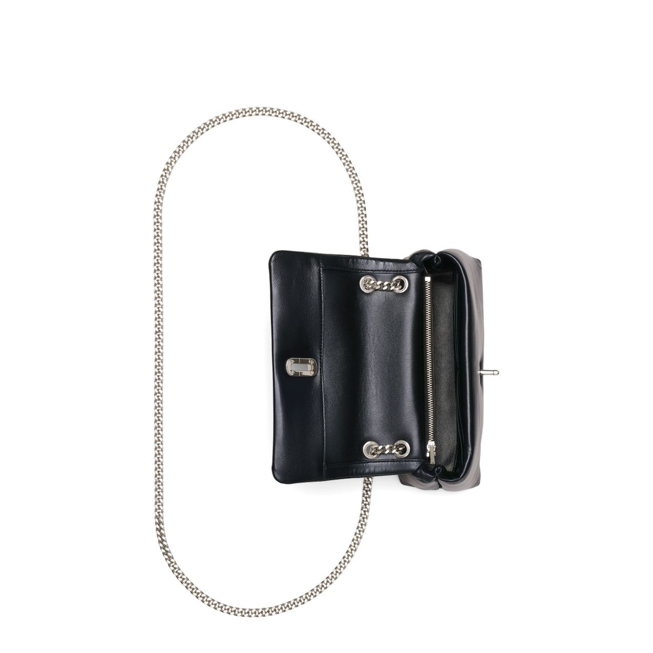 Scene Lamb Leather Mini Bag - Black - Image 2