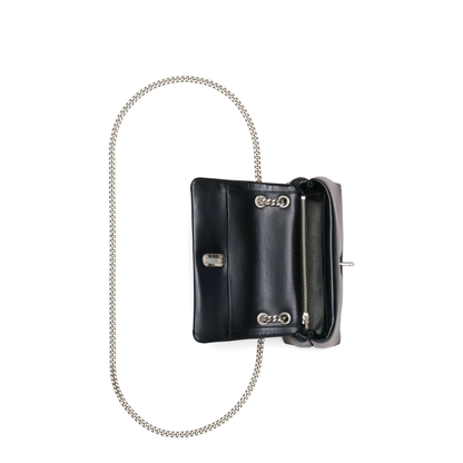 Scene Lamb Leather Mini Bag - Black - Image 2