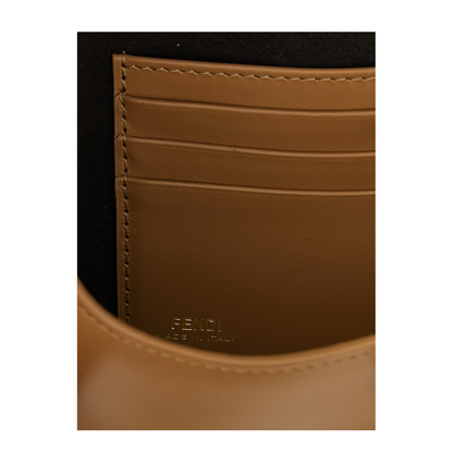 Wallet on Chain Leather Brown - Image 4