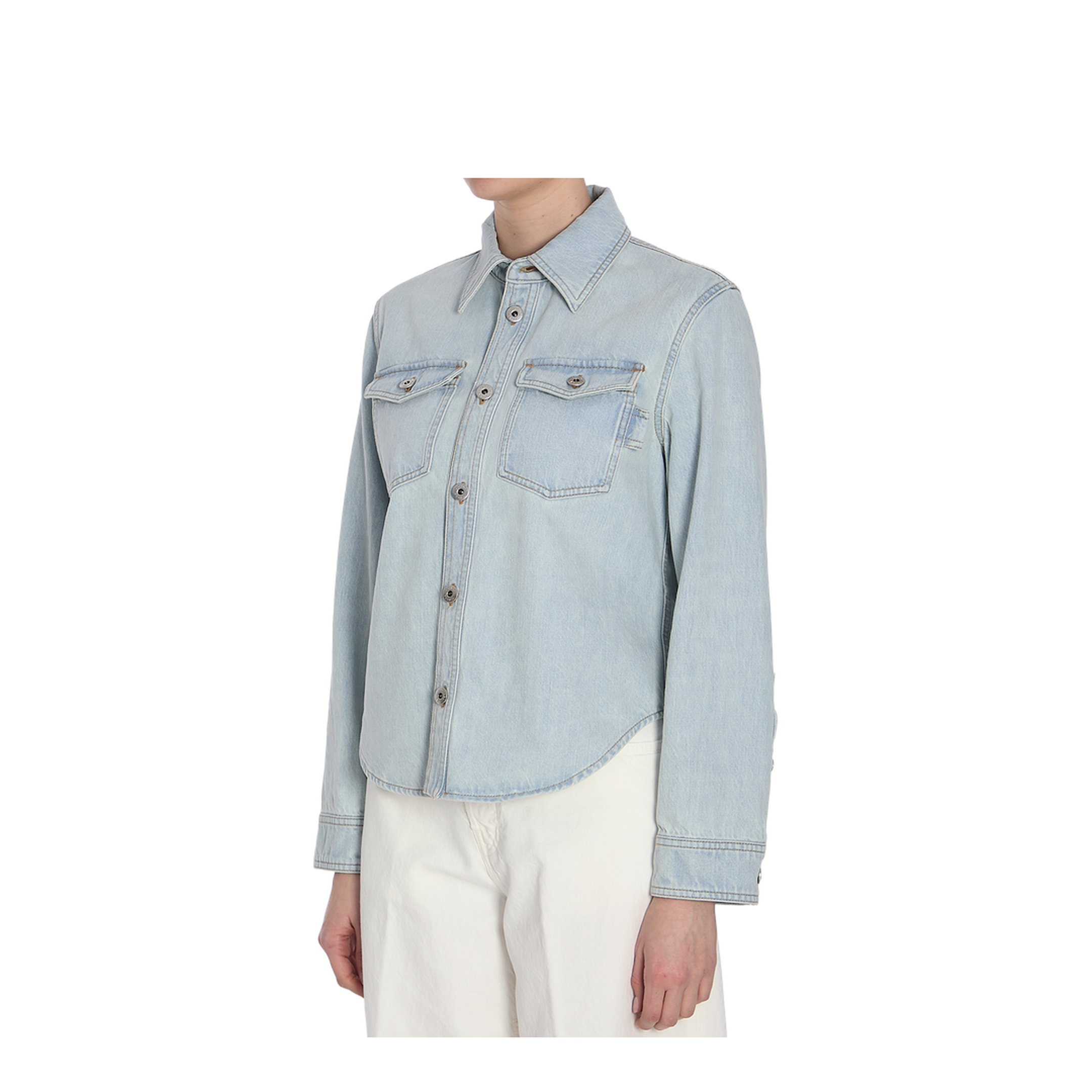 Extra Bleach Denim Shirt - Image 2
