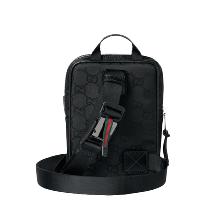 Nexus Mini Slingbag in Black GG Nylon - Image 3