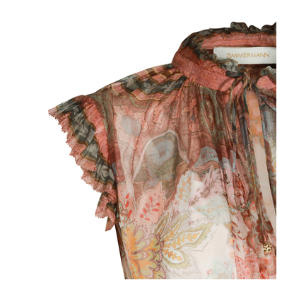 Alchemy Flutter Dress - Pink - Image 7