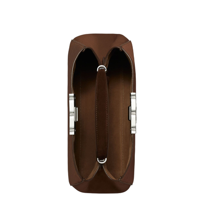 Eleanor Suede Satchel - Dark Cocoa - Image 2