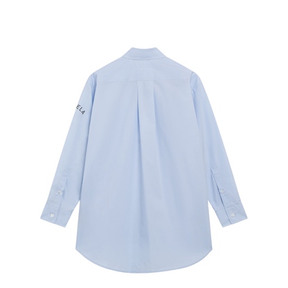 Light Blue Cotton Shirt - Image 2