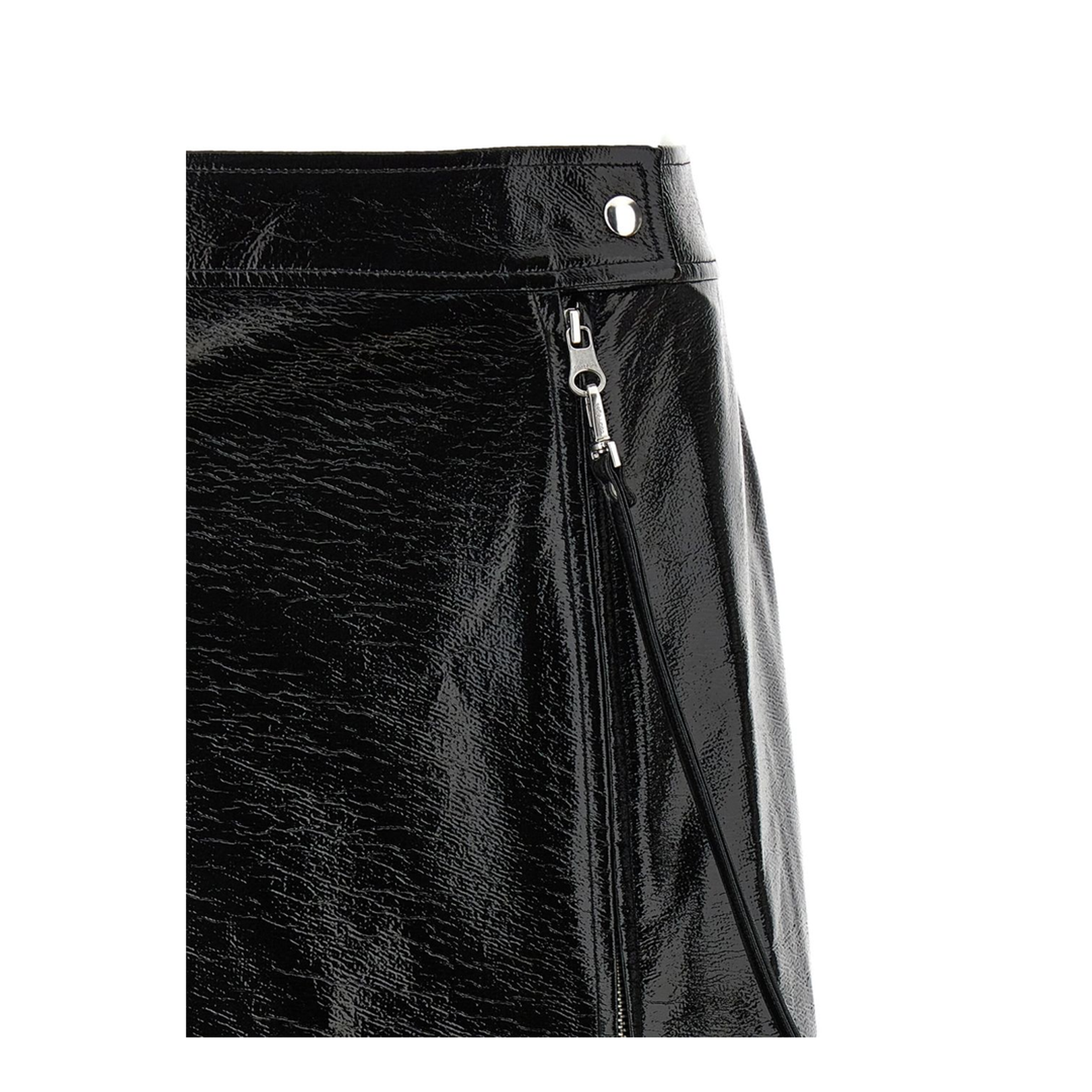 Vinyl Midi Skirt - Image 4