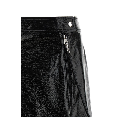 Vinyl Midi Skirt - Image 4