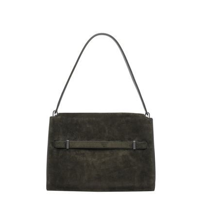 Shoulder Bag Leather Black - Image 3