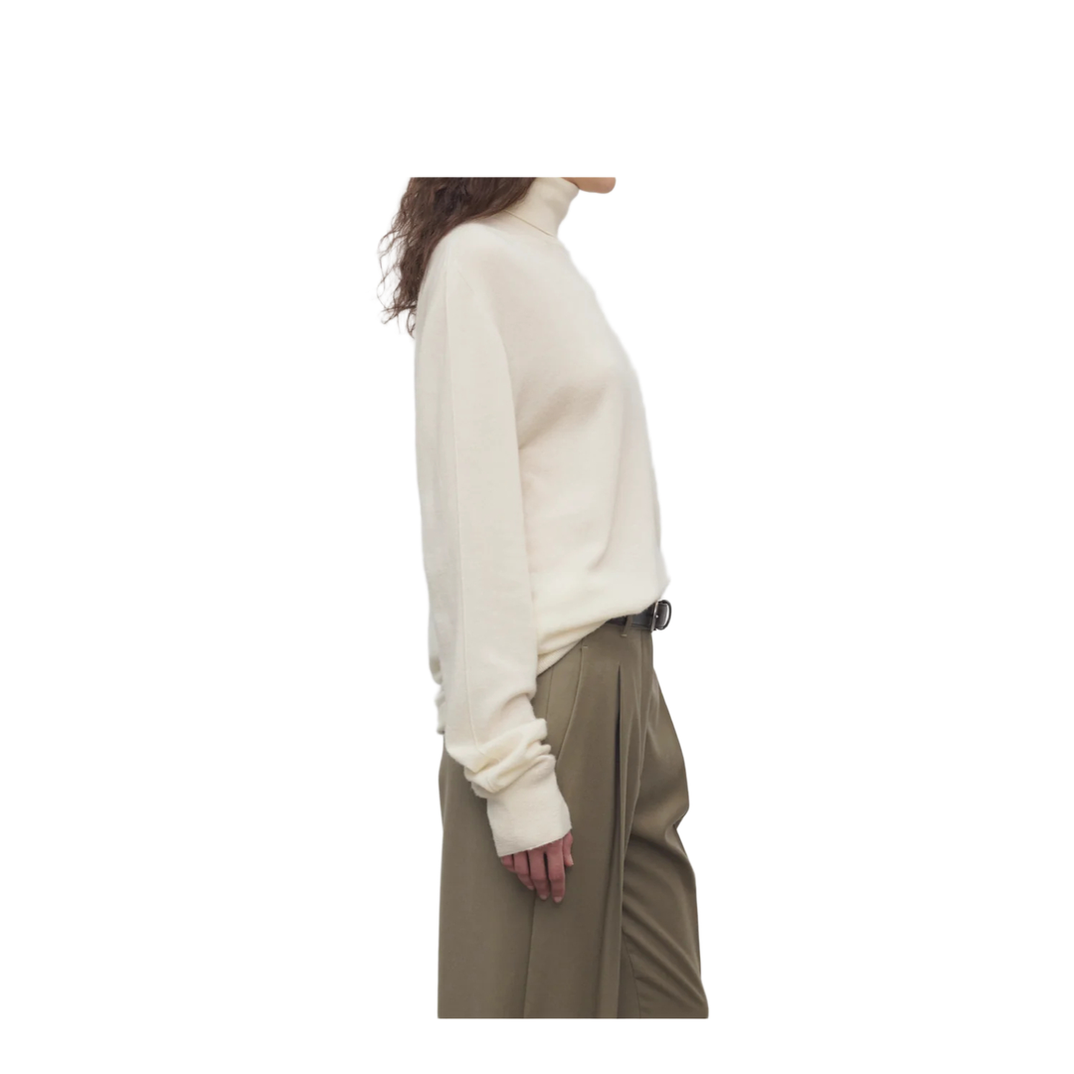 Cashmere Turtle-Neck Sweater - Image 3