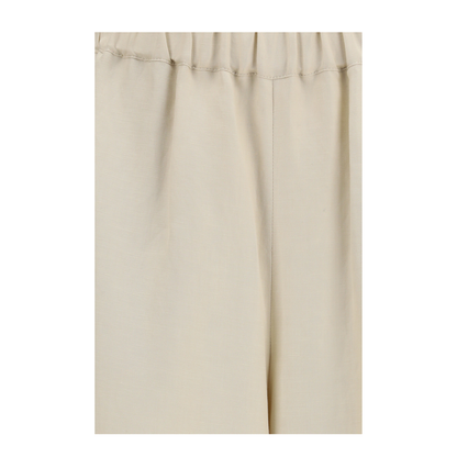 Wide-leg Linen and Silk Pants - Image 3