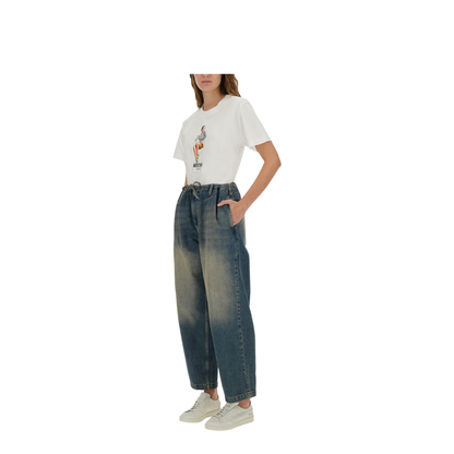 Cotton Denim Pants - Image 2