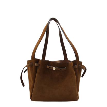 Romy Suede Tote - Caramel - Image 2