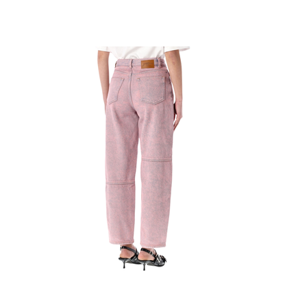 Starry Washed Pink Jeans - Image 2