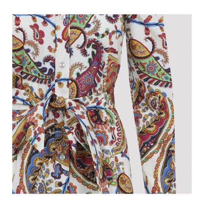 Belted Midi Dress - Image 5