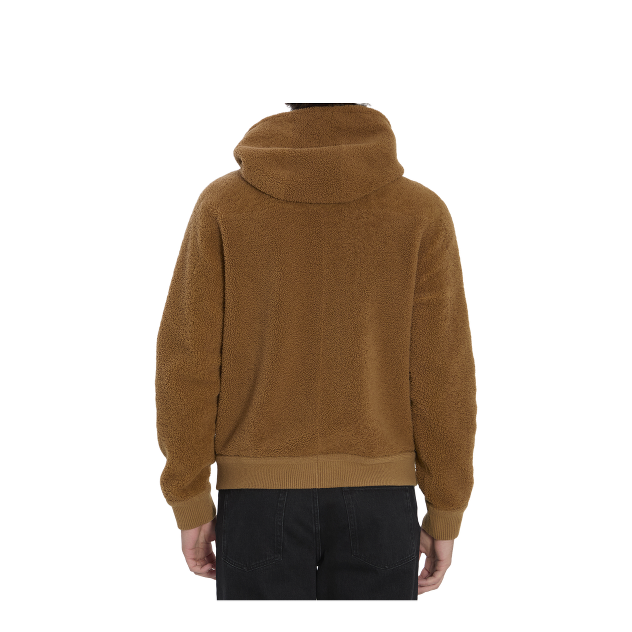 Hooded Leather Jacket - Image 5