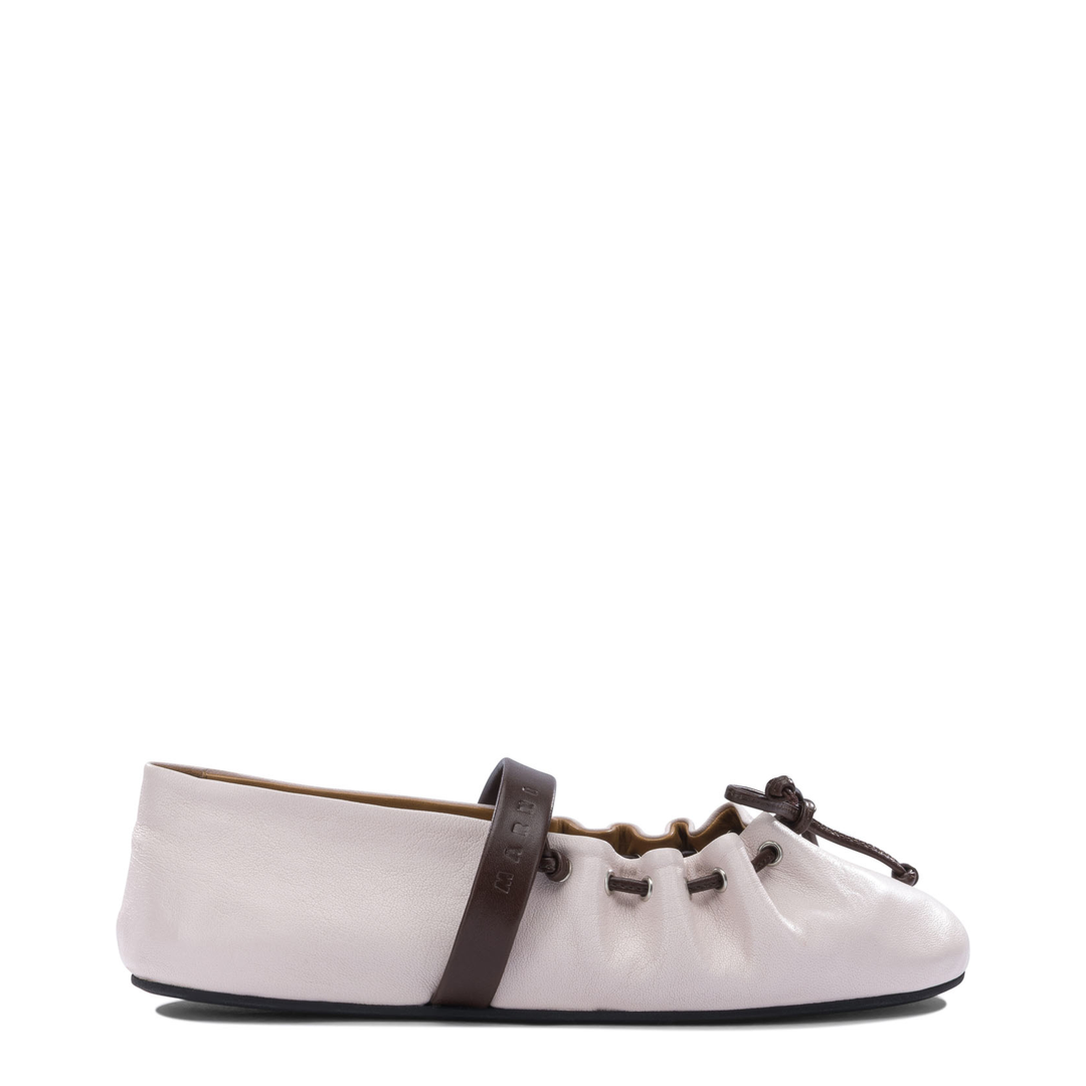 Mary Jane Leather Ballet Flats - Image 1
