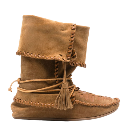 Winki Boots in Brown - Image 1