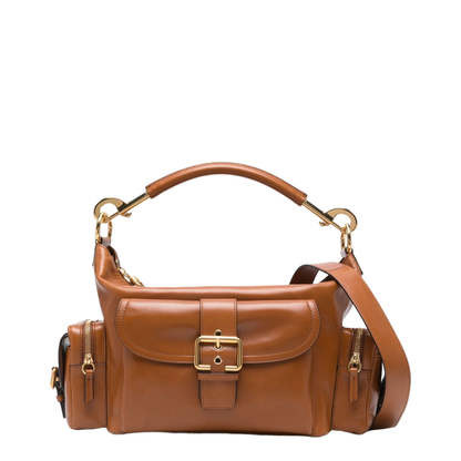 Shiny Leather Camera Bag - Image 4