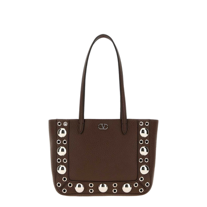 Brown Leather Nellcôte Handbag - Image 1