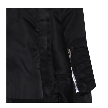 Cropped Bomber Jacket - Image 5