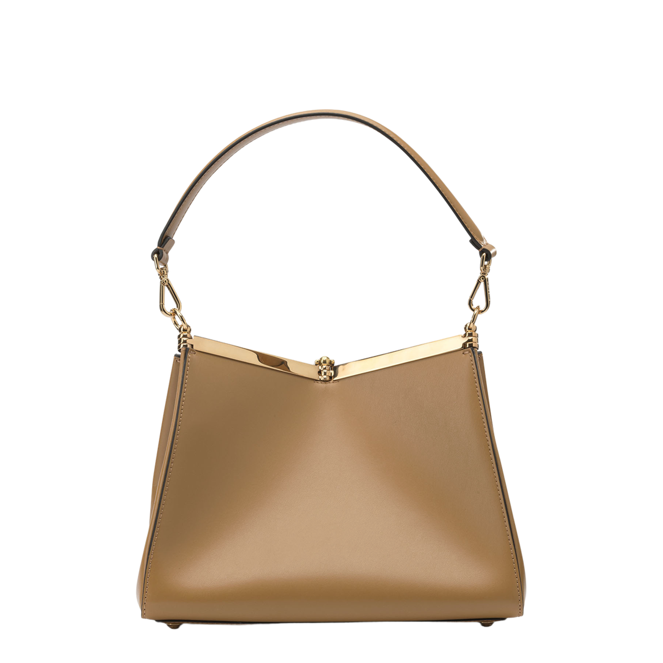 Shoulder Bag Leather Brown - Image 3