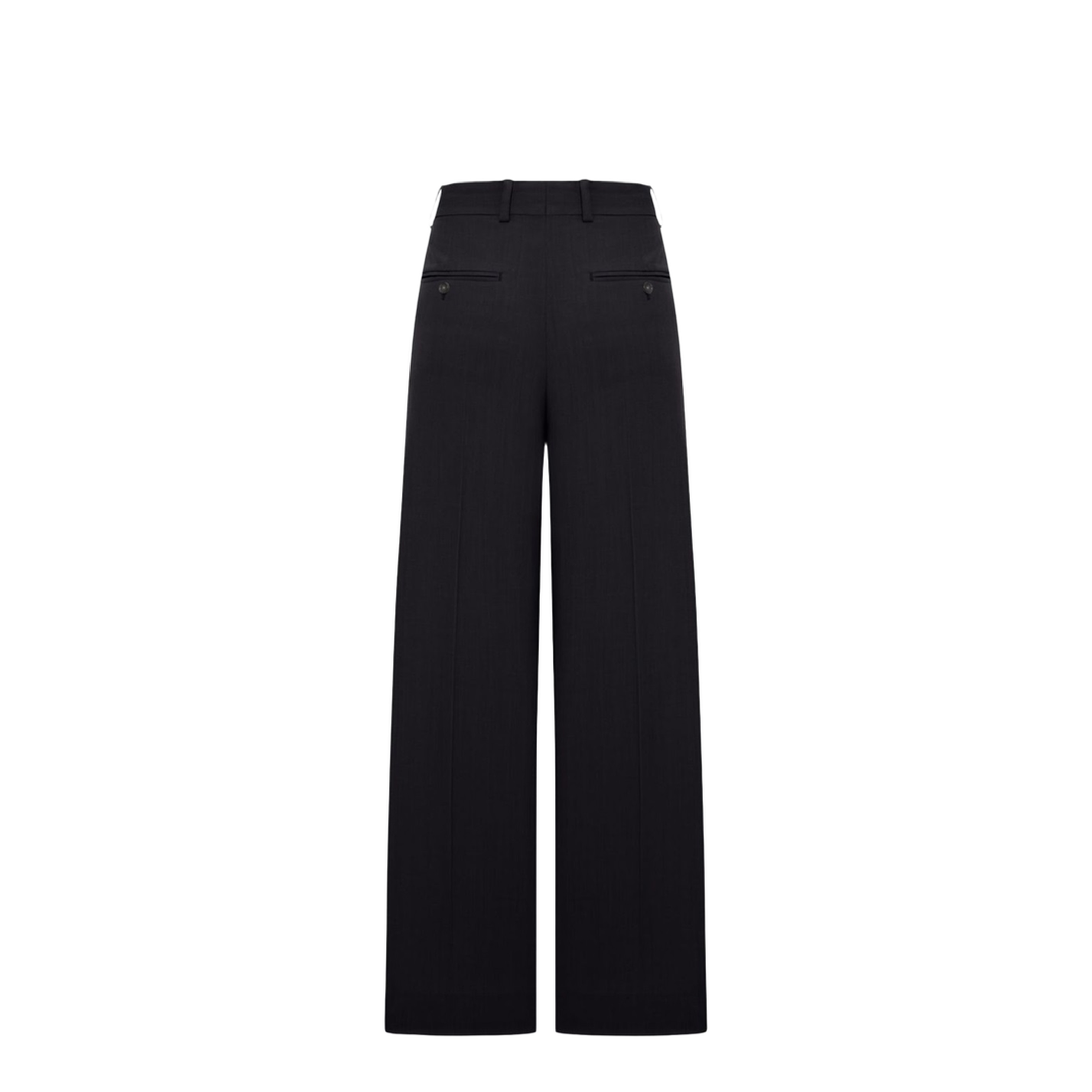 Wool Blend Tailored Pants - Image 2