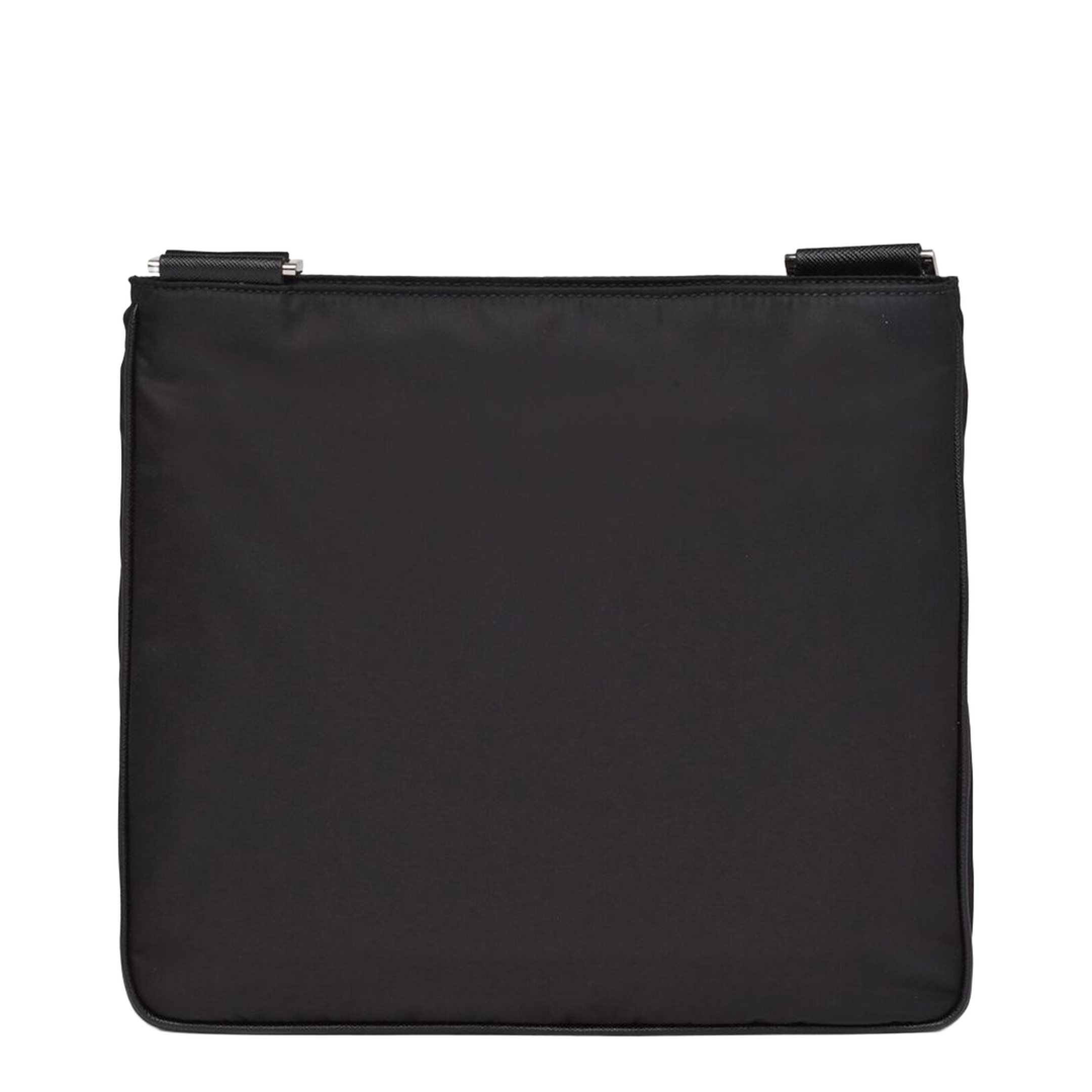 Re-Nylon Saffiano Shoulder Bag - Black - Image 4