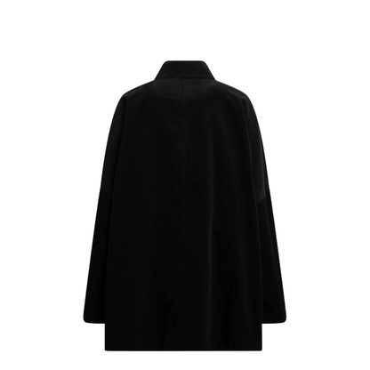 Black Corduroy Overshirt Jacket - Image 2