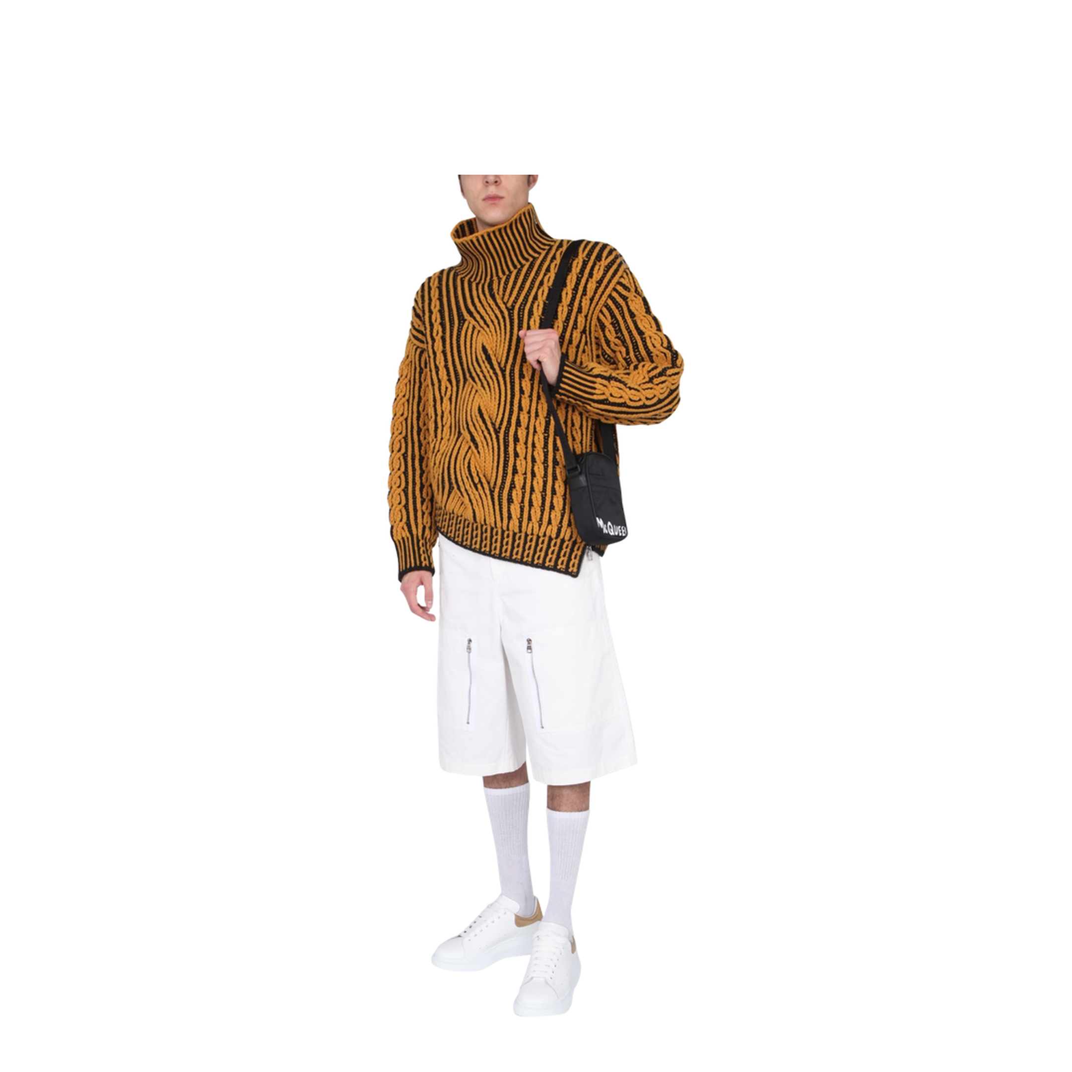 White Other Materials Pants - Image 2