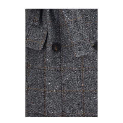 Long Alpaca Blend Coat With Belt - Image 3