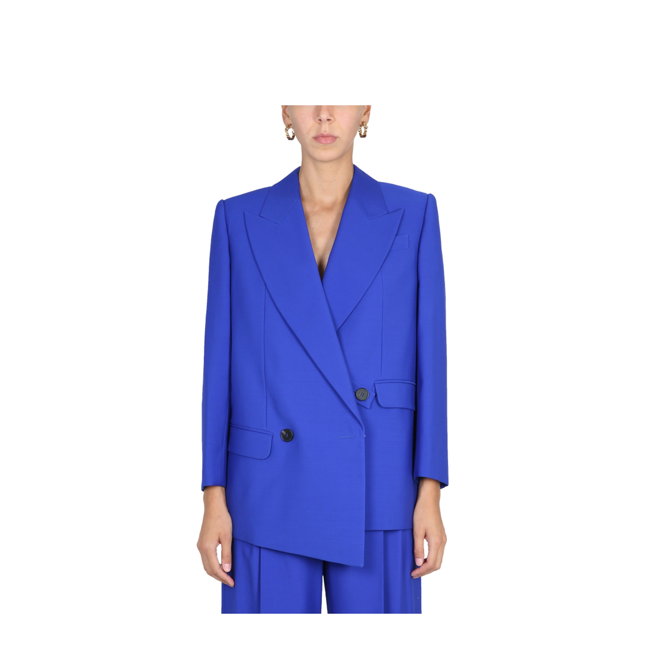 Structured Double-Breasted Jacket - Image 1