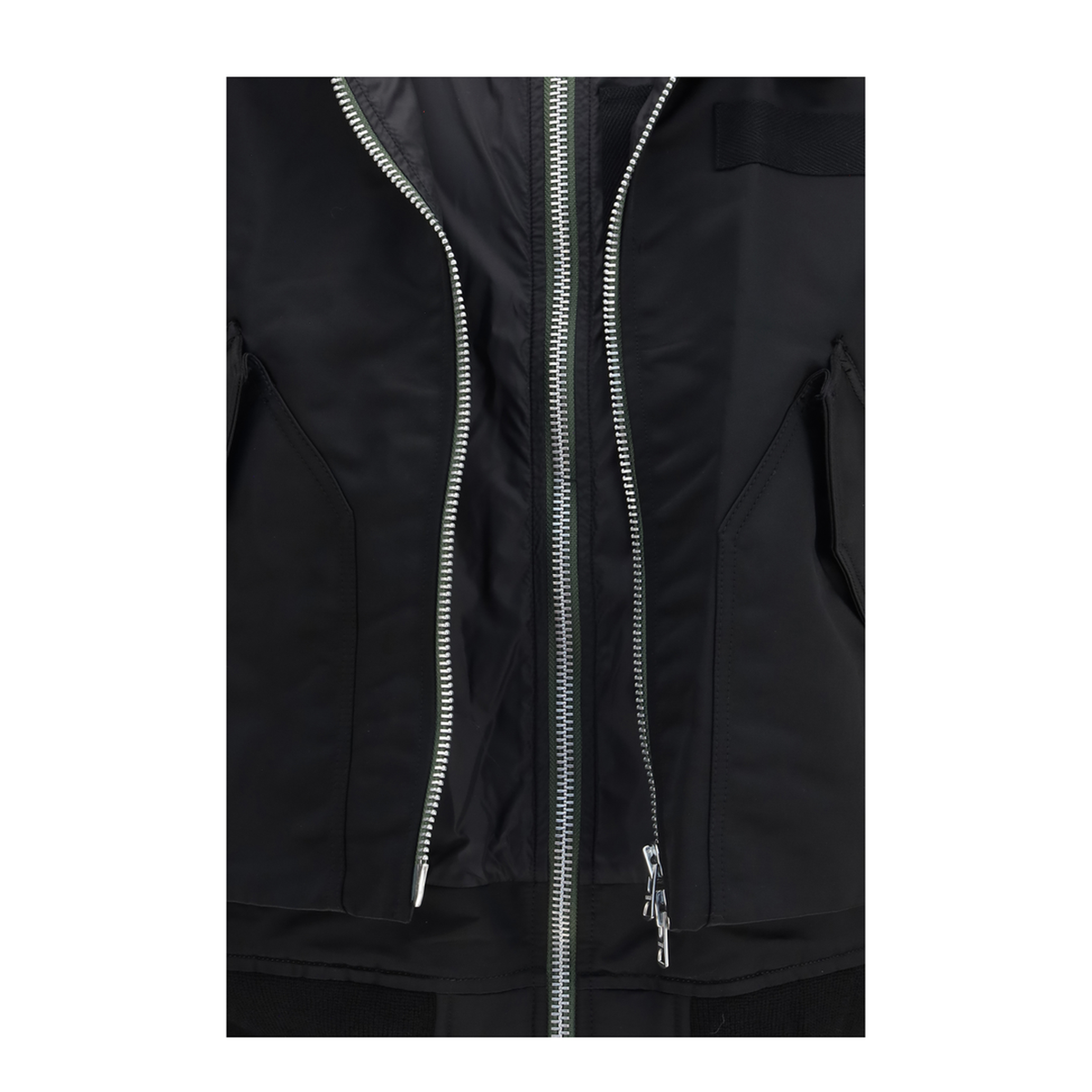 Cotton Chino And Nylon Twill Double Jacket - Image 3