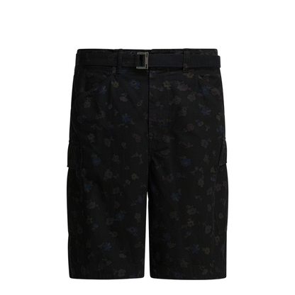 Floral Cargo Shorts - Image 1