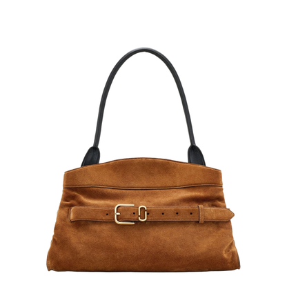 Dakota Large Suede Satchel - Copper - Image 1