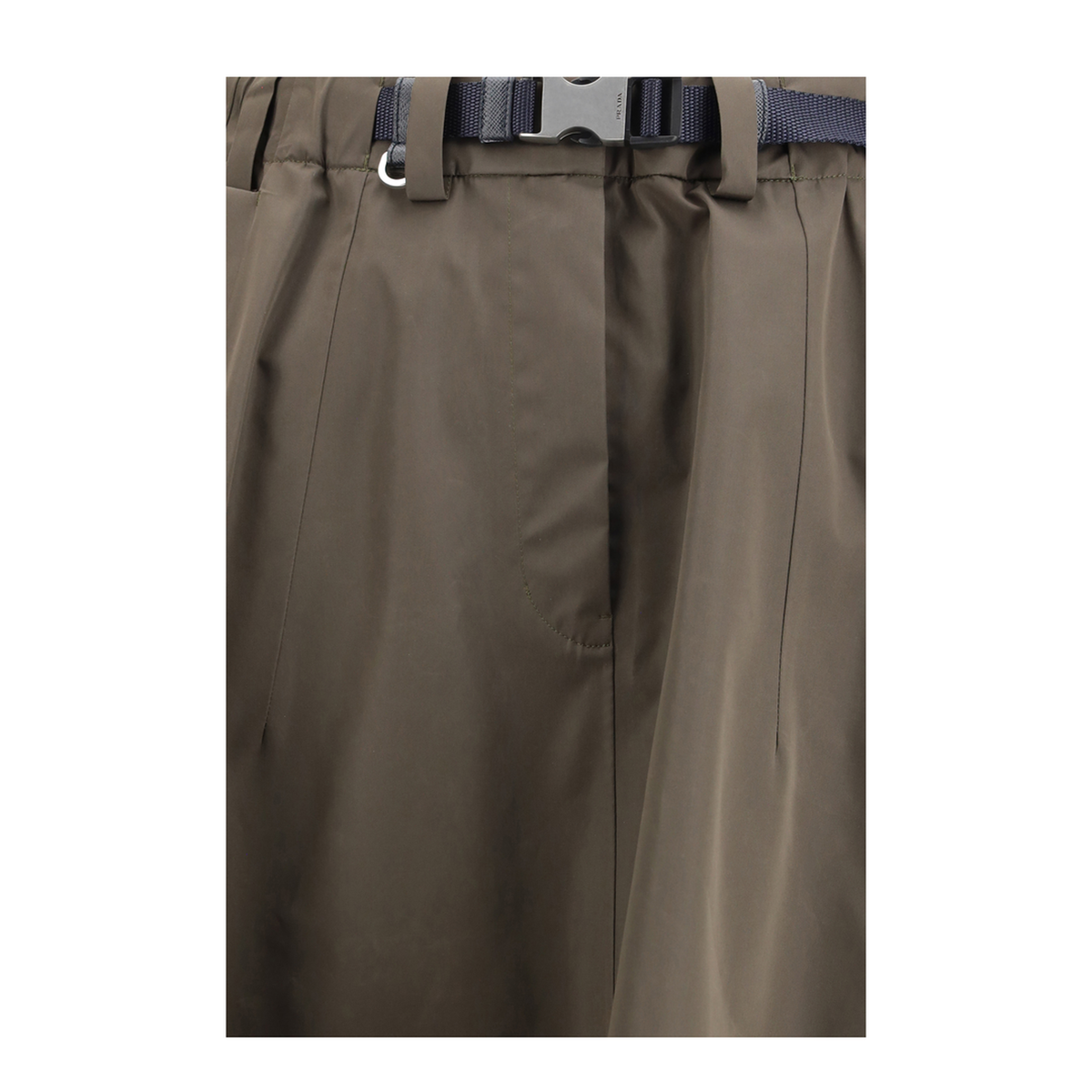 Nylon Midi Skirt - Image 3
