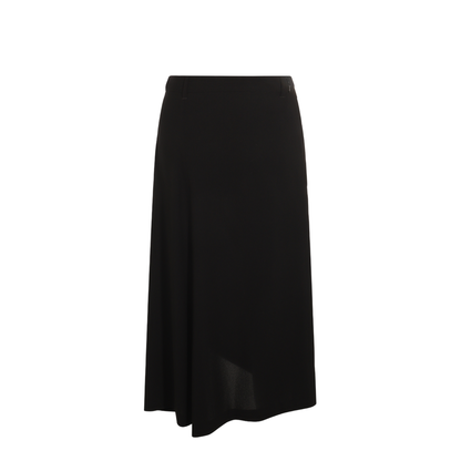 Draped Tailored Skirt - Image 3