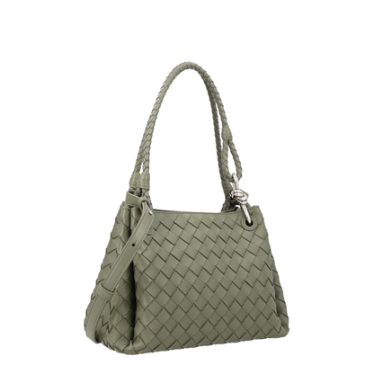 Parachute Medium Lambskin Shoulder Bag - Pickle - Image 2