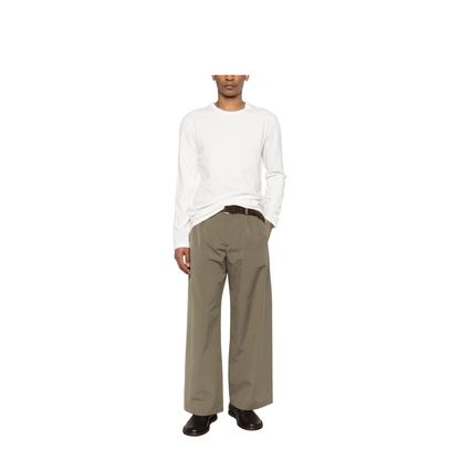 White Cotton Leon T-Shirt - Image 4