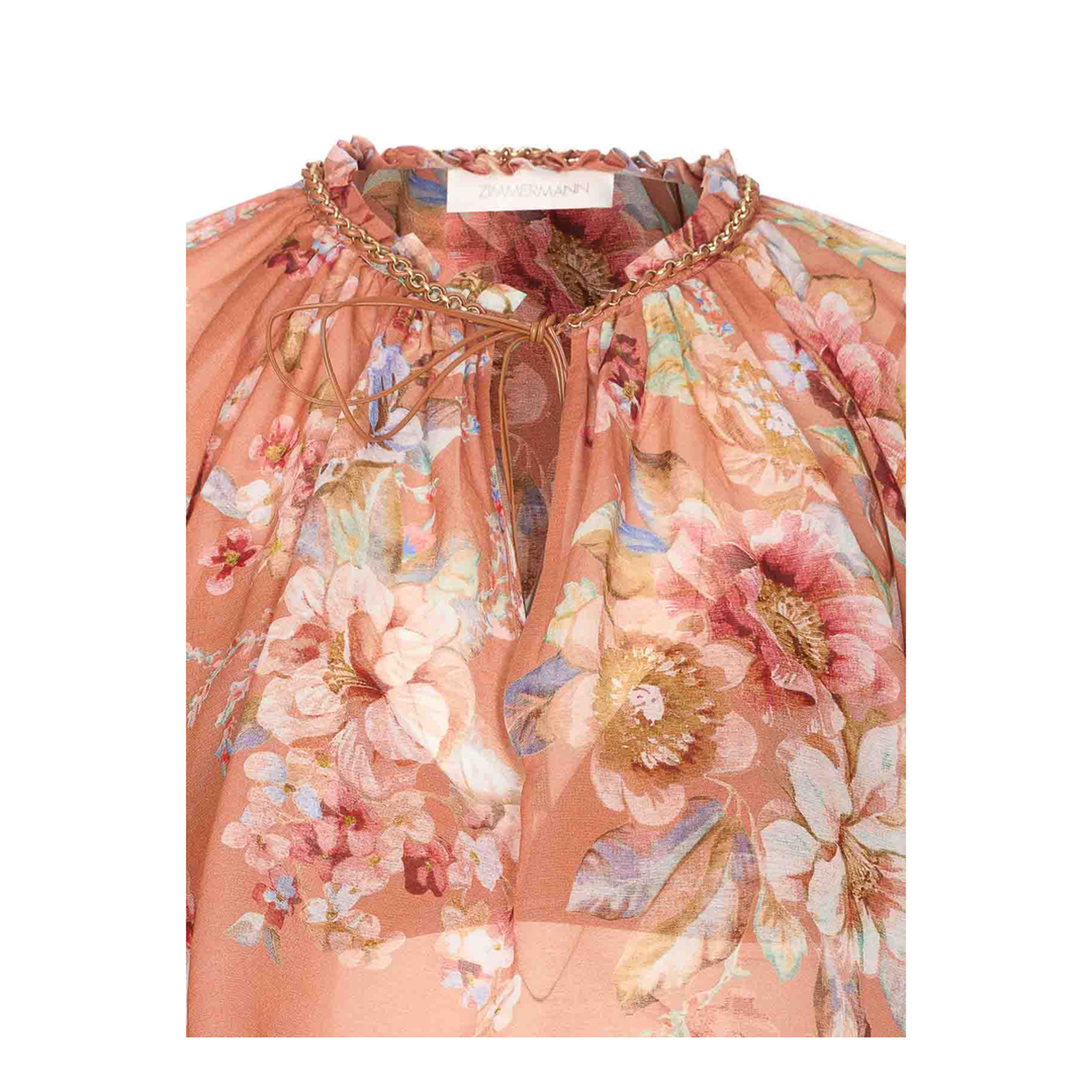 Cinnamon Awaken Ruffle Blouse - Image 4