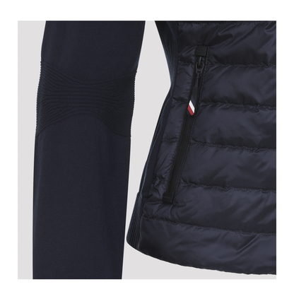 Navy Blue Knit Cardigan - Image 4