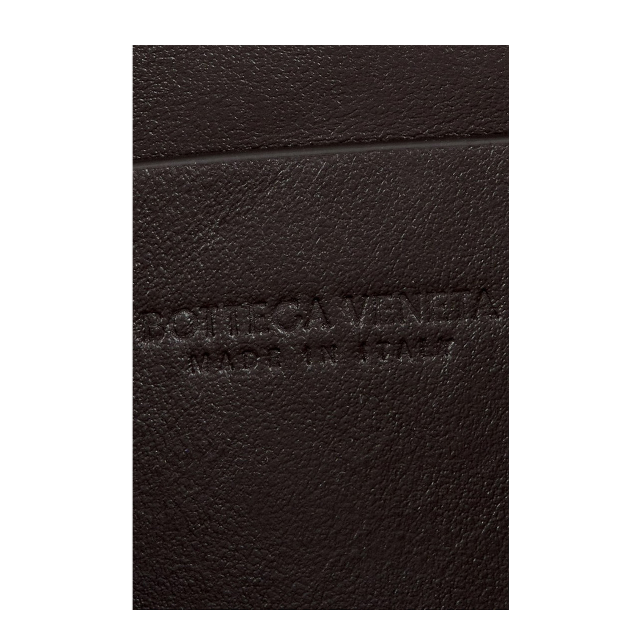 Concert Intrecciato Lambskin Pouch - Barolo - Image 4