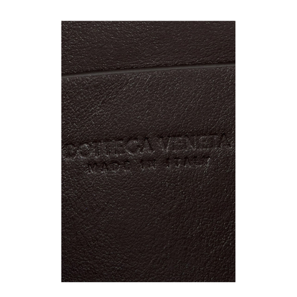 Concert Intrecciato Lambskin Pouch - Barolo - Image 4