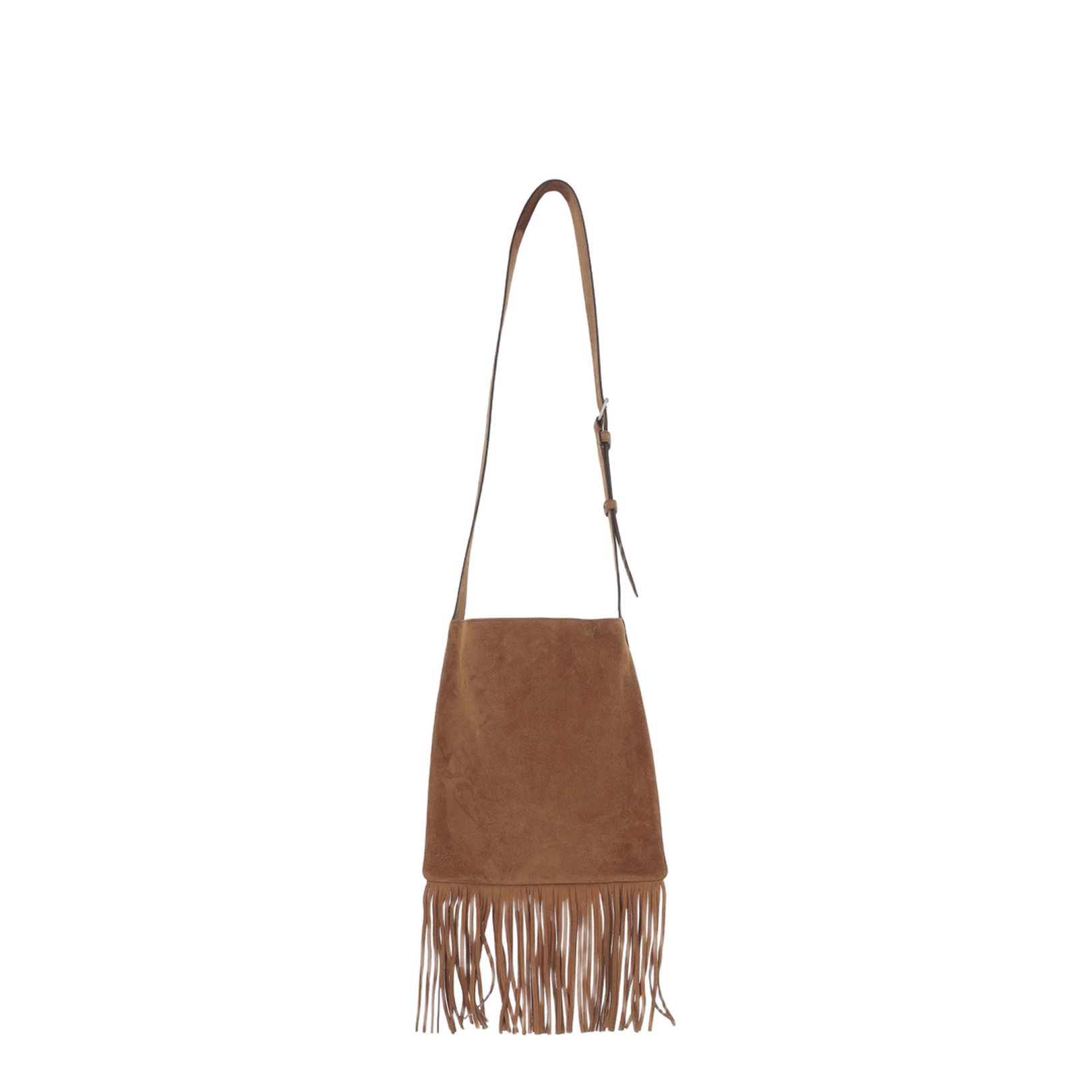 Brown Suede Shoulder Bag - Image 2