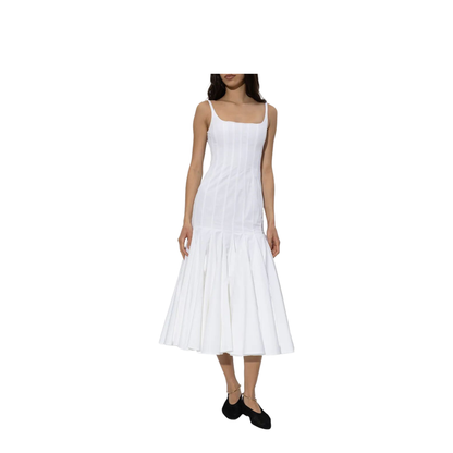 Agave Dress in Cotton Poplin - Image 2